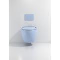 Big Size Printing Wall Hung Toilet With Tank