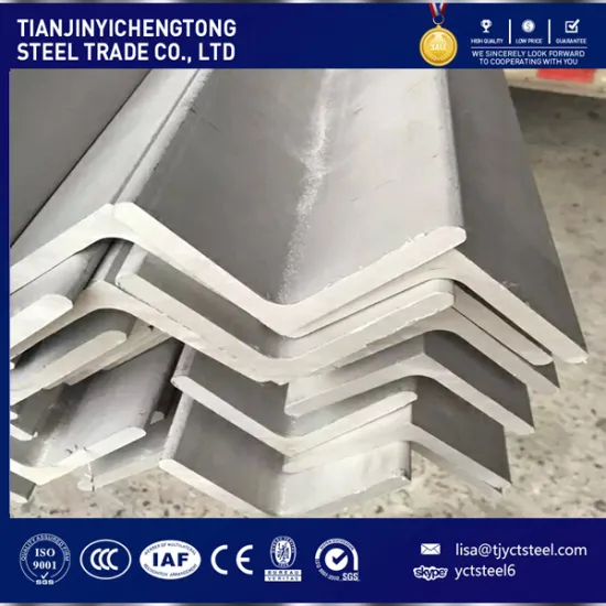 ASTM 304 (316L) Polished Stainless Steel Angle Bar