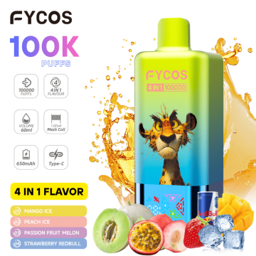 FYCOS 4 Tastes 100000 Puffs Rechargeable Vape Pen