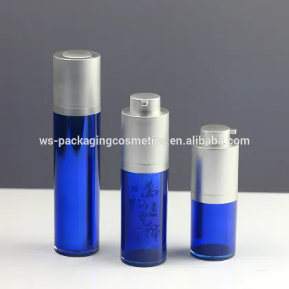 Airless Acrylic Cosmetic Skincare Serum Packaging