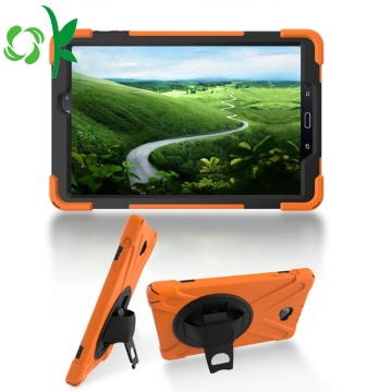 Silicone Tablet Defender Case With Hand Grip Stand