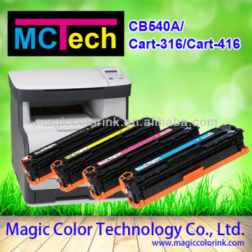 Color Toner CB540 for HP LaserJet CM1312,CP1215 series