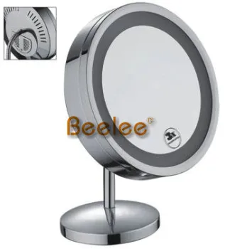 Single Side Illuminate LED Table Mirror with 3X Magnifying (M-9308)