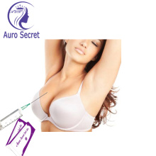 Hyaluronic acid dermal face injections  increase breast