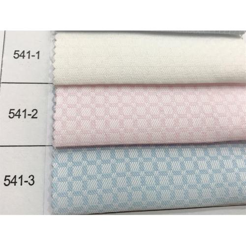 Polyester Cotton Tooling Dobby Dyed Shirt Fabric