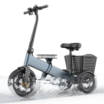 12 Inch Portable Electric Bikes foldable for elderly