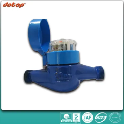 Copper material digital water flow meter