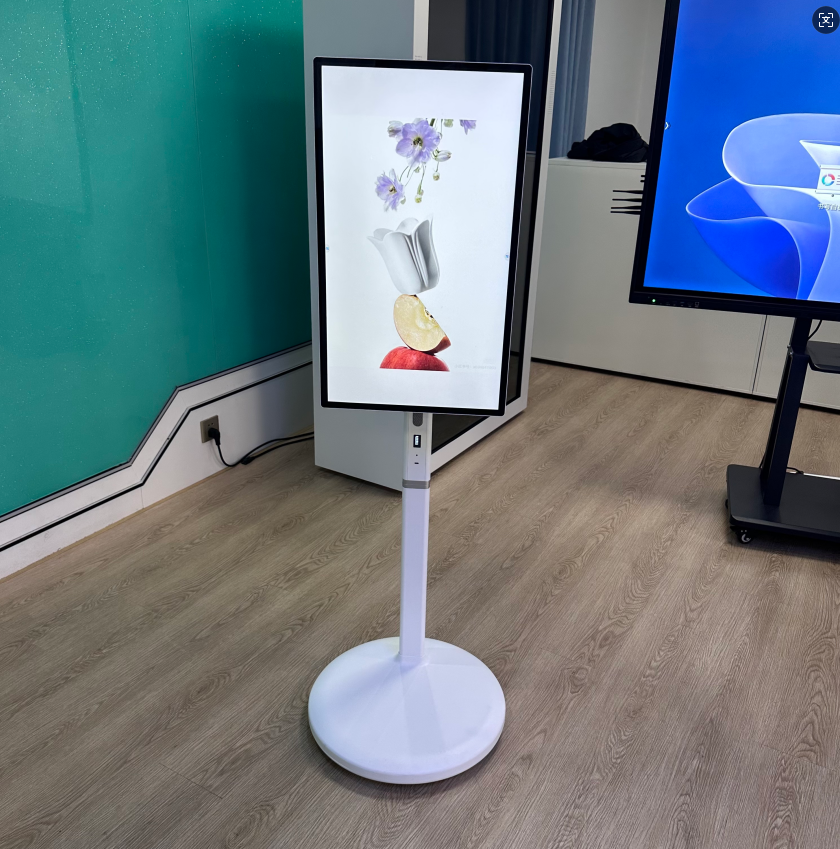 Hareket halindeyken akıllı TV kullanımı için dahili pilli taşınabilir tasarım