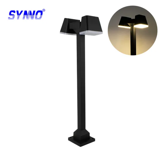 Double Heads Garden LED Bollard Light for Sidewalk