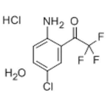 Nombre: Ethanona, 1- (2-amino-5-clorofenil) -2,2,2-trifluoro-, clorhidrato (1: 1) CAS 173676-59-0