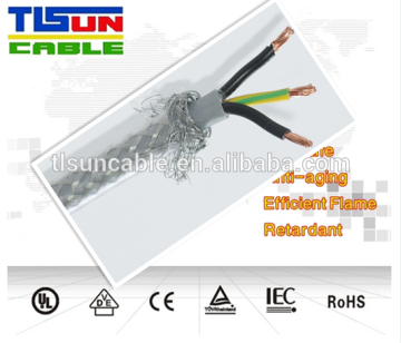 SY Flex / 3core 1.5mm SY Control Flex cable for Casting Machine