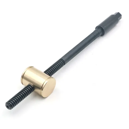 High quality black oxide threaded rod Tr16x3 lead screw pitch 3mm