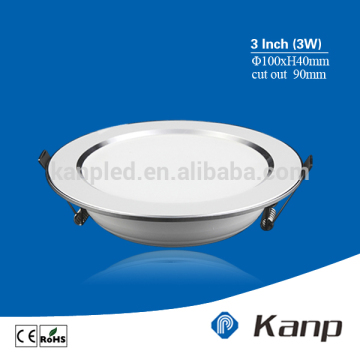 3W 3inch Round Flush Mount Led Ceiling Light