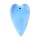 Opalite 25x40mm Love Heart Pendant for DIY Making Jewelry