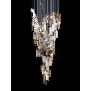 Customizable Modern crystal chandelier pendant light