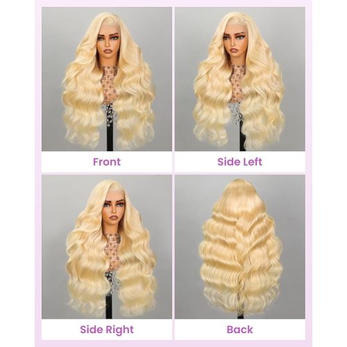 Lace Front Wig Human Hair 13x4 Blonde Lace Front Wigs Human Hair(30inch, 13X4 body wave wig)