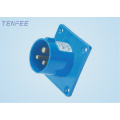 panel mounted plug 2P+E IP44