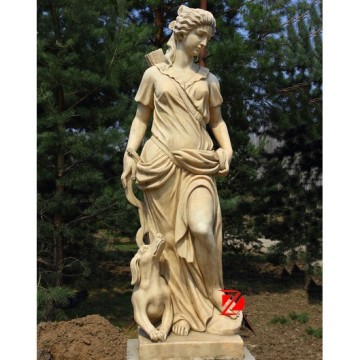 stone european style female statue