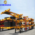 3Axles 40tons Skeletal container Semi Trailer