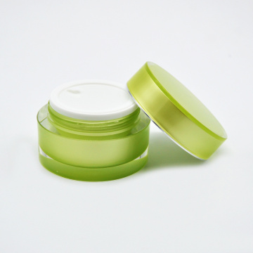 luxury 30g 50g 100g 200g plastic acrylic face cream jars bottle and boxes cosmetics packaging