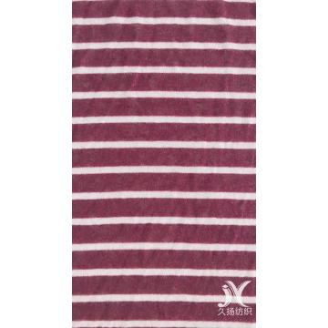 Malha Jersey Wine White Stripe