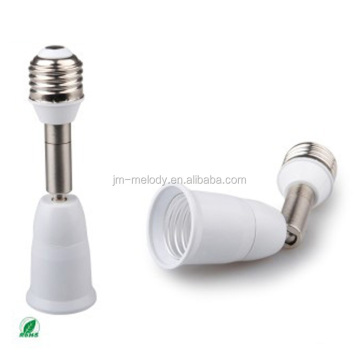 Adattatore di estensione da E27 a E27: convertitore del supporto per lampada rotabile 180 ° -360 °