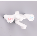 Plastic durable shower faucet hot and cold water mixer Taps for bathroom bathtub
