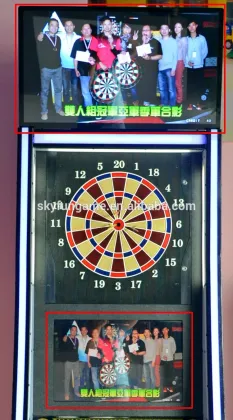 Indoor sports game machine electronic dart machine coin operated arcade dart machine