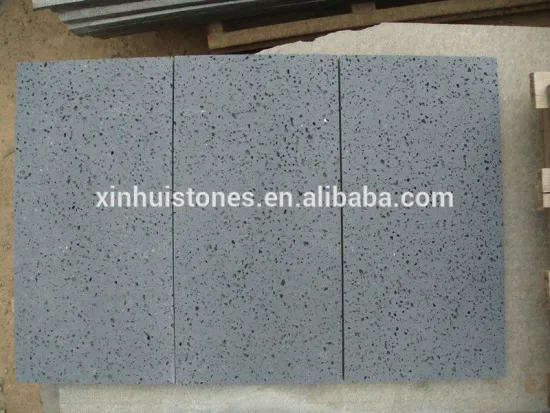 natural lava basalt stone honed finished