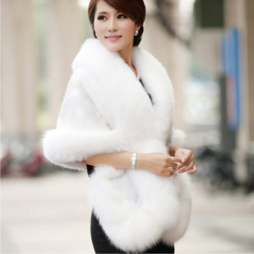 Multi Color In Stock Bolero Women Faux Fur Wedding Jacket Cheap Fur Shawl Bridal Shrug Cape Mariage 2019 Winter Bridal Cloak New