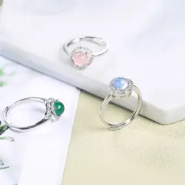 Agate Crystal Ring for Women