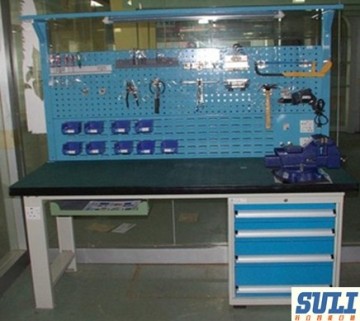 Multifunctional Stainless Steel Workbench for Workshop or Office