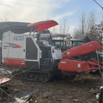 Used Kubota Rice Combine Harvester - Agricultural Equipment