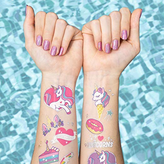 Unicorn Party Tatoos 2 Unicorn Party Tatoos 2