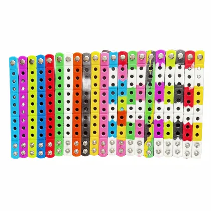 Custom Adjustable Silicone Wristbands for Shoe Decorations - Good Quality Wholesale
