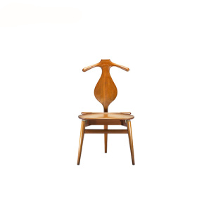 Réplica Hans Wegner silla tallada a mano de Valet