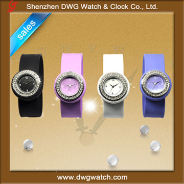 2012 promotion gift silicone slap watch