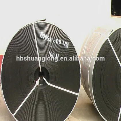 Entire core fire resistance rubber conveyer belt