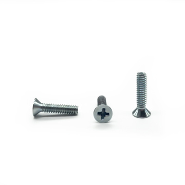 cross recessed raised countersunk head screw