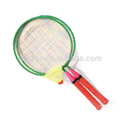 Hot sale children round head mini badminton racket set