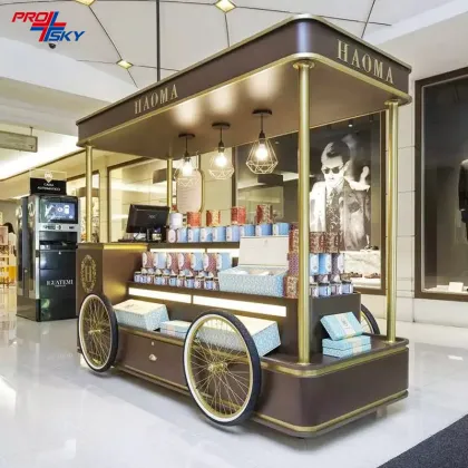 Prosky Canopy Donuts Cart for Ice Cream, Coffee & Camping