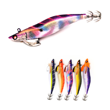 MISTER LURE 25g 110mm Fishing Squid Lures - Luminous Fish Shrimp Lure