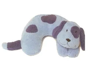 2014 new design dog pillow, plush dog travel neck pillow