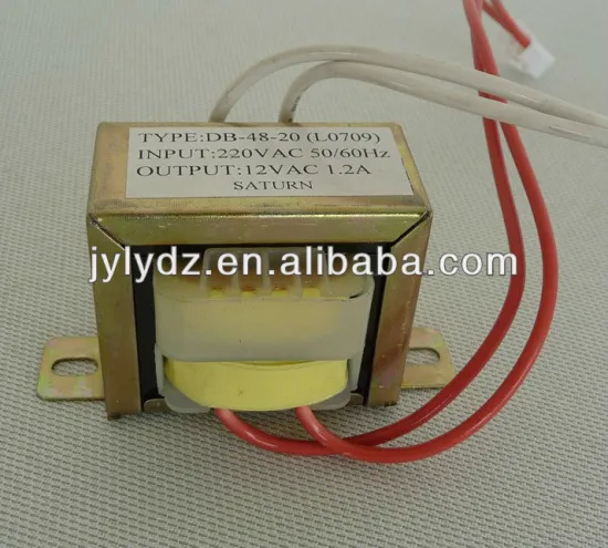 EI lead wire type lamination transformer