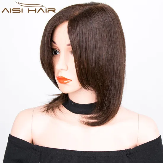 Aisi Hair Most Popular Brazilian  Human Hair Long Natural Handtied Wigs Silk Top Glueless Full Lace Wigs