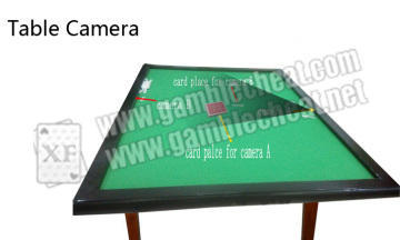 XF new table cameras with two cameras in the sides of table for poker analyzer/Micro Earphone/texas hold em cheat/poker scanner