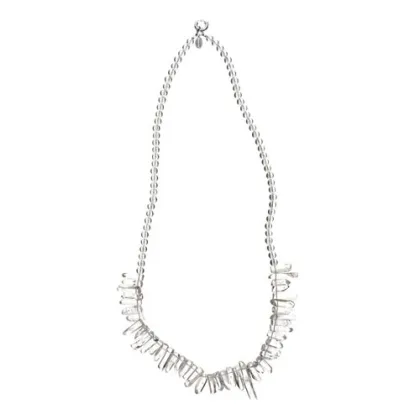Long Crytals Famous Necklace Brand
