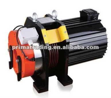 PERMAGNET MAGNET SYNCHRONOUS GEARLESS TRACTION MACHINE 320(320-1000kg)