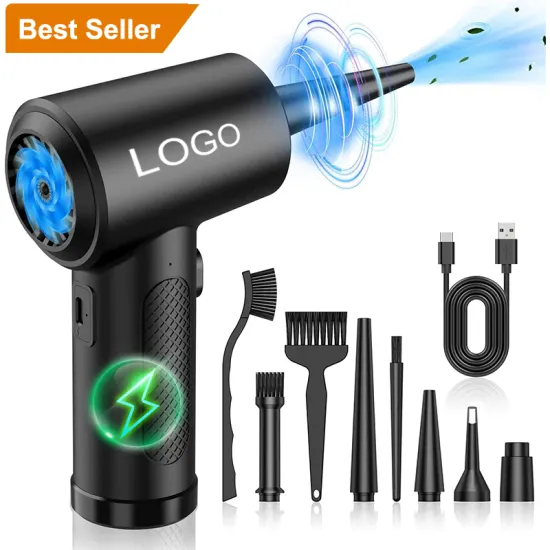 Rechargeable Cordless Air Duster for Electronics Cleaning