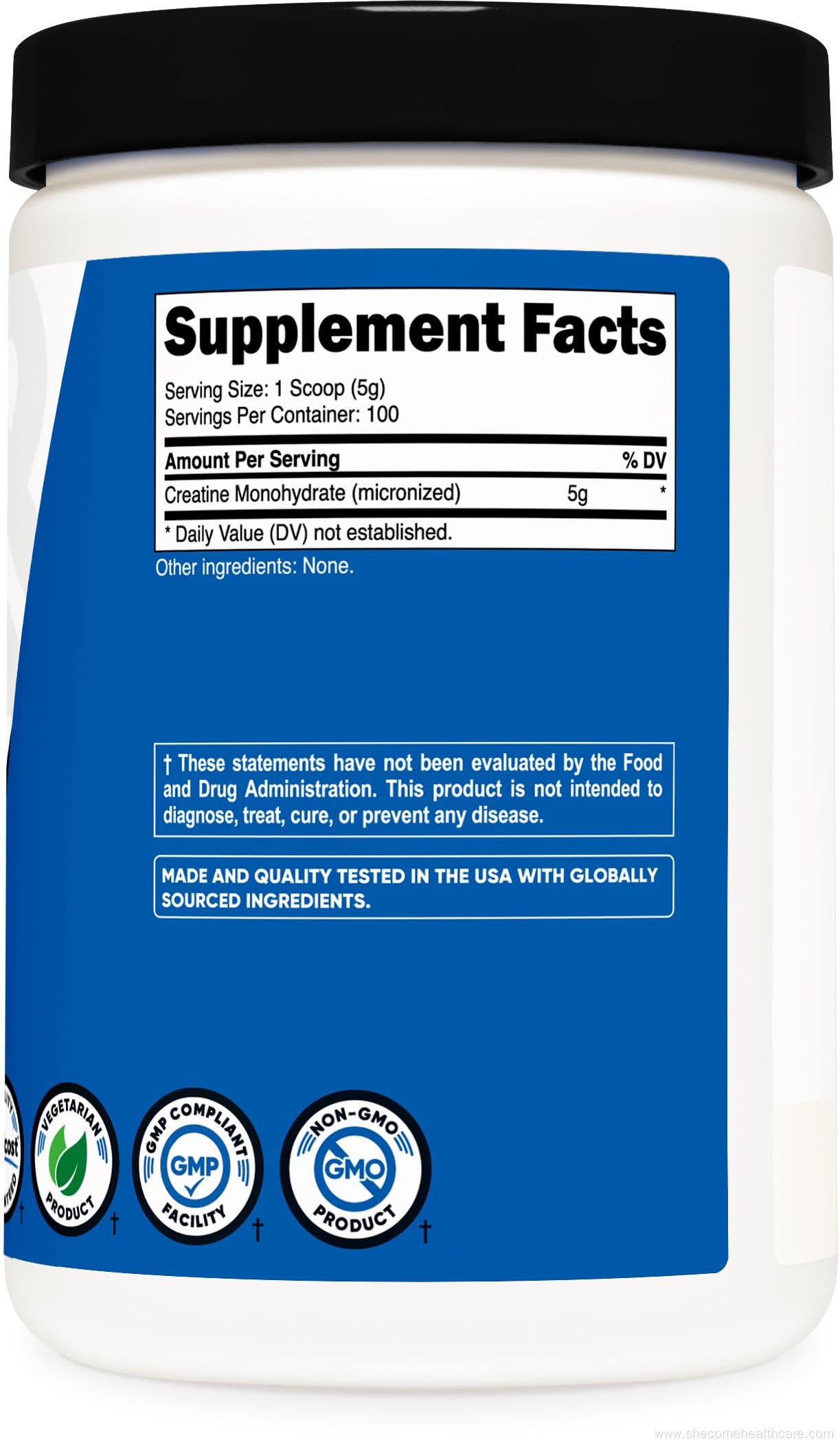 Creatine Monohydrate Micronized Powder 500G protein powder